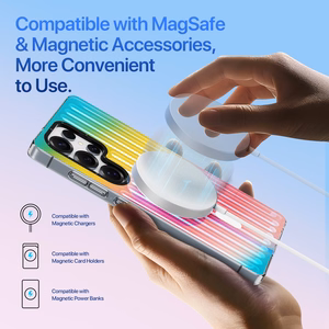 Korpuss Dux Ducis Zest Samsung S938 S25 Ultra Gradient Rainbow