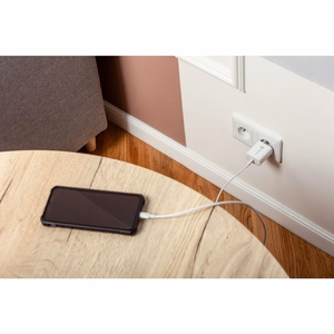 Зарядное устройство Forcell F-Energy USB C QC4.0 PD 3A 20W + кабель USB C - Lightning TFK-TC-20WPD белое