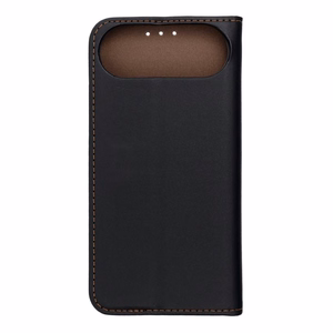 Ādas apvalks SMART PRO viedtālrunim IPHONE 17 Air - melns