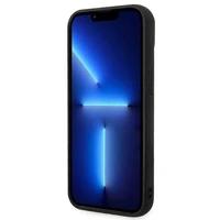 Karl Lagerfeld Pūstais Ikonik Piespraude Apvalks iPhone 14 Plus - Melns