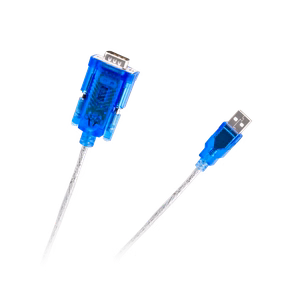 USB 2.0–RS232 pārveidotāja kabelis, DB9 spraudnis