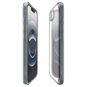 Viedtālruņa apvalks Spigen Ultra Hybrid - iPhone 16e - pelēks