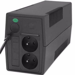 Qoltec 53772 nepārtrauktas barošanas avots (UPS) Line-Interactive 0.65 kVA 360 W 1 AC ligzda