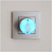 Shelly Wave Plug S - Z-Wave 800 smart socket melns