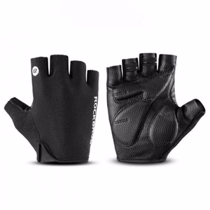Rockbros S106BK riteņbraukšanas cimdi, L izmērs, melni