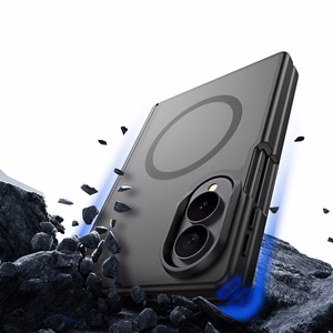 Ar MagSafe saderīgs DUX DUCIS YIND maciņš SAMSUNG Z Fold 8 Wide, melns