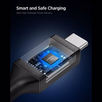 Spigen EB10020CC USB-C kabelis 100W 200cm - Melns