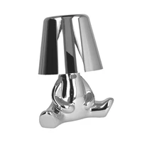 Nakts lampa Silver Man dizains B