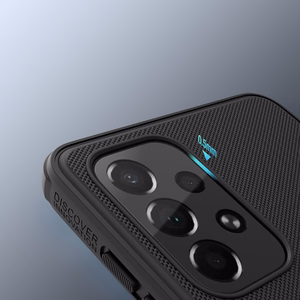 Nillkin Super Frosted Shield Pro izturīgs viedtālruņa apvalks Samsung Galaxy A73 melns