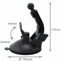 Beline Auto turētājs BLNCH02 2in1 panelis/vējstikls