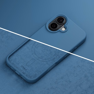 Etteri Silikona Mag maciņš for iPhone 17 tumši zils