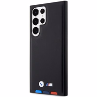 BMW BMHCS23L22PTDK S23 Ultra S918 melns/melns ādas apvalks Trīskrāsu