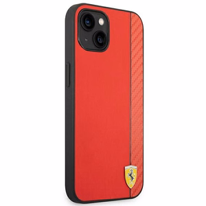 Ferrari FEHCP14MAXRE iPhone 14 Plus 6.7" red/red hardcase Carbon