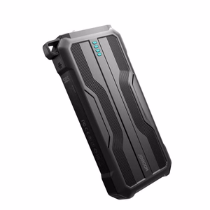 Portatīvais lādētājs Joyroom JR-L016 melns 10000mAh (PD / QC3.0) + integrēts 3in1 kabelis