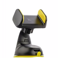 Automašīnas tālruņa turētājs Hoco CA5, stiprinājums uz vējstikla, īss stiprinājums, melns