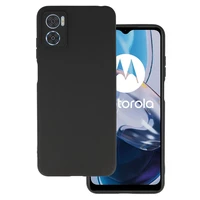 Aizmugurējais apvalks MATT MOTOROLA MOTO E22/E22i melns