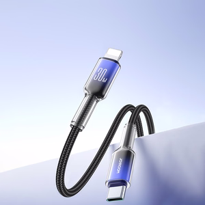 USB-C - Lightning kabelis Joyroom S-A42 30W 1.2m melns