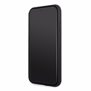 BMW Leather Perforate Case for iPhone 11 / Xr - Black
