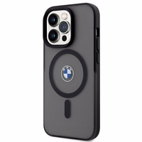 BMW Signature MagSafe macins priekš iPhone 14 Pro Max - Melns