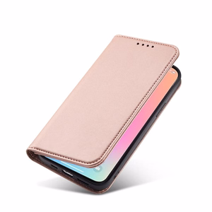 Magnet Card Case для iPhone 13 Pro чехол-кошелёк с держателем для карт розовый