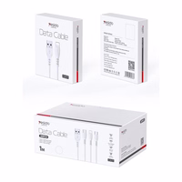 YESIDO kabelis CA71 USB/Lightning 1M 2A (20gab.) balts