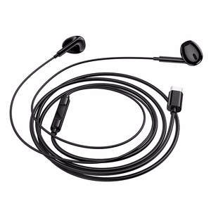 Borofone Austiņas BM100 Max Fuente ar mikrofonu Type C (DAC) melnas