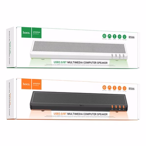 Bluetooth skaļrunis 2 x 3W Hoco 2in1 BS66 balts