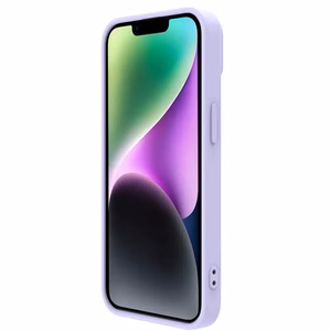 Nillkin CamShield Silky Silicone Case for Iphone 15 Plus purple