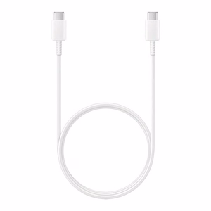 Samsung EP-DN975BWE USB-C - USB-C 5A 1m kabelis (lielapjoma – aizstājējiepakojums) – balts