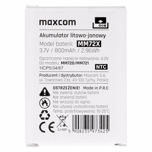 Oriģināls akumulators Maxcom MM720/MM721 - 800mAh (bez taras)
