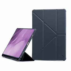 Korpuss Reach Origami Samsung Apple iPad 10.9 2022/iPad 11 2025 tumši zils