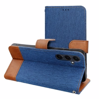 Viedtālruņa apvalks JEANS Book priekš Xiaomi Redmi Note 14 PRO 5G / Redmi Note 14 PRO PLUS 5G - zils