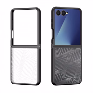 Telefona maciņš Dux Ducis Aimo Samsung F751 Z Flip7 melns