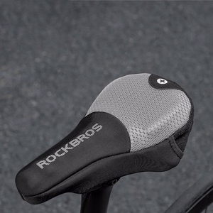 Rockbros velosipēda sēdekļa spilvena pārvalks, izmērs L - melna