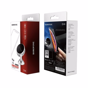 Auto tālruņa turētājs Borofone BH5 Platinum, stiprinājums uz paneļa, magnētiskais stiprinājums