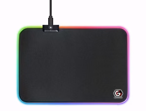 Игровой коврик для мыши с LED подсветкой средний MP-GAMELED-M GEMBIRD