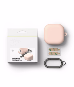 Ringke Silicone maciņš priekš Samsung Galaxy Buds 4 / 4 Pro rozā