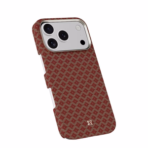 Чехол Benks Magnetic Armor Air Grid Kevlar металлическая рамка 600D (0069) для iPhone 17 Pro оранжевый