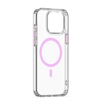 Etteri Krāsains Magnētiskais viedtālruņa apvalks iPhone 12 / 12 Pro 6,1" rozā