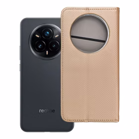 SMART CASE grāmatas apvalks REALME 14 PRO PLUS zelta