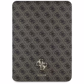 Guess GUFC13RM24PS4SGW iPad Air 13" 2024 brūns Magnētiskais 4G Liels Logotips