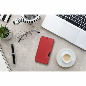 RAZOR grāmatas tipa viedtālruņa apvalks Xiaomi Redmi 13C sarkans