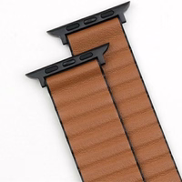 Beline Siksniņa Apple Watch Magnetic Pro 42/44/45/49mm melns/brūns