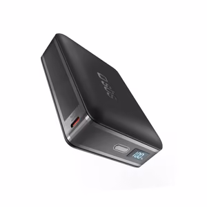 Внешний аккумулятор SBS HD 30 Вт 10000 мАч USB-C с ЖК-дисплеем — чёрный