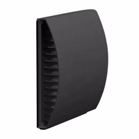 Curved Rain Shield priekš Single Room Energy Recovery Ventilator, Plastic