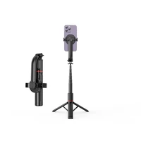 Selfie statīvs (m) ar bezvadu tālvadību tripodu saderīgs ar MagSafe SSTR-C09 - melns