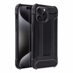 ARMOR viedtālruņa apvalks IPHONE 15 Pro Max melns