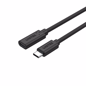 UNITEK C14086BK USB kabelis USB 3.2 Gen 2 (3.1 Gen 2) 0,5 m USB C Melns