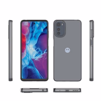 Īpaši plāns 0.5mm viedtālruņa apvalks Motorola Moto E32 caurspīdīgs