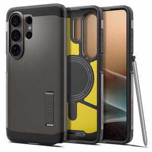 SPIGEN futrālis TOUGH ARMOR saderīgs ar MagSafe priekš SAMSUNG S26 Ultra gunmetal